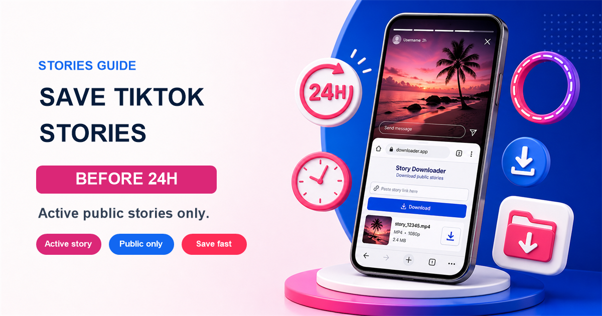 How to Save TikTok Stories Before They Expire (24h Limit)